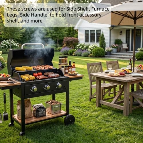 M6× 12 Screws Compatible with Blackstone Gas Griddles