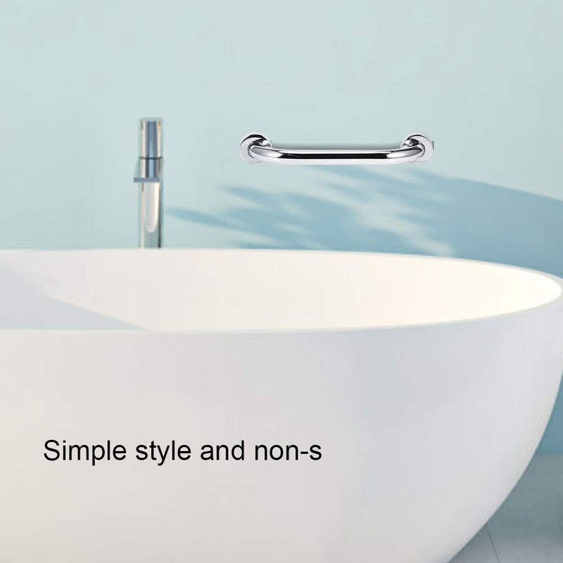 13 Inch Shower Grab Bar Stainless Steel Bathroom Bathtub Hand Bar Anti-Skid Handle Safety Hand Rail Support for Elderly Children