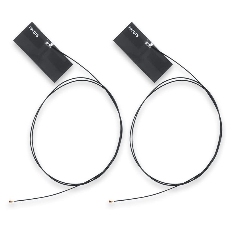 60cm/2ft 2pcs MHF4 IPEX WLAN Network Adapter PC Antenna for NGFF Intel 7260 8260 8265 9265 9260 9560 AX210 AX200NGW AX Killer M.2 IPEX4 Module Card 60cm MHF4 Antenna for NGFF/M.2 Module