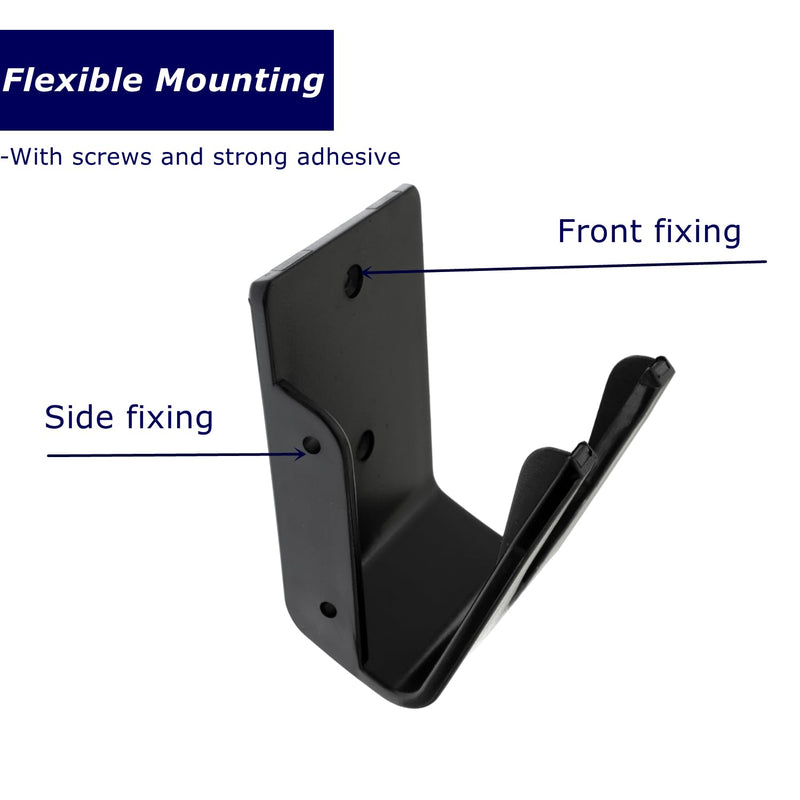 Universal Scanner Holder,Barcode Scanner Holder,Barcode Reader Bracket Wall Mount Fit for Zebra Symbol LS2208 DS2278 LI4278 Most Barcode Scanners, with Screws & Wall Stickers (5pcs-Holder A1) 5pcs-Holder A1
