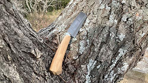 Senkichi SGKN-6 Double Edged Hatchet for Gardening, for Wood Splitting and Pruning Branches, 6.5 inches (165 mm) Classic
