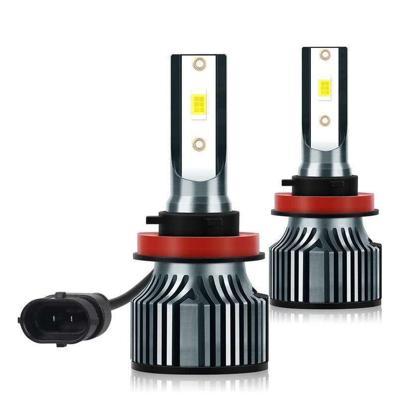 LED Front Light Bulbs Combo Compatible with Ford Transit 150 250 350 (2014-2023),400% Brightness 6500K Built-in FAN 22000LM, Plug and Play (9005 High Beam and H11 Low Beam) 9006 High Beam and H11 Low Beam