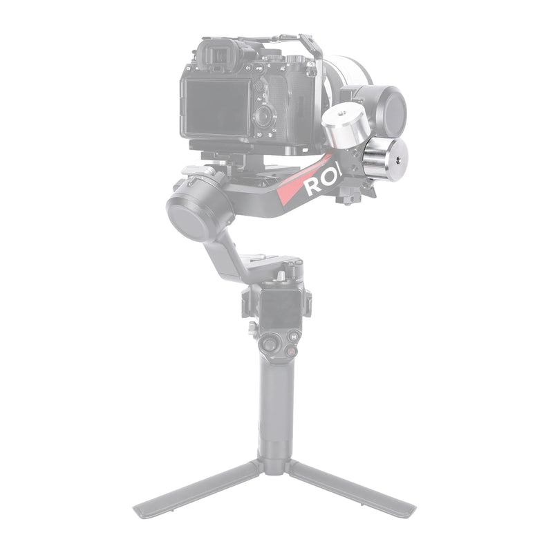NICEYRIG Universal 200g Gimbal Counterweight for DJI RS 4 Pro/4/3 Pro/3-645 | with 1/4" Thread Mount Removable Counter Weight, Stainless Steel