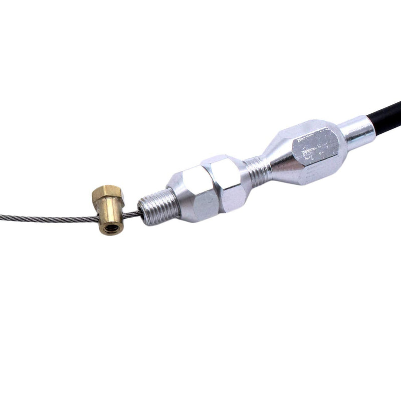 36" Throttle Gas Cable Stainless Steel for LS Chevy 4.8 5.3 5.7 6.0 Engine, LS Throttle Cable(Black Hose) 36" Throttle Cable for for LS Chevy- hose