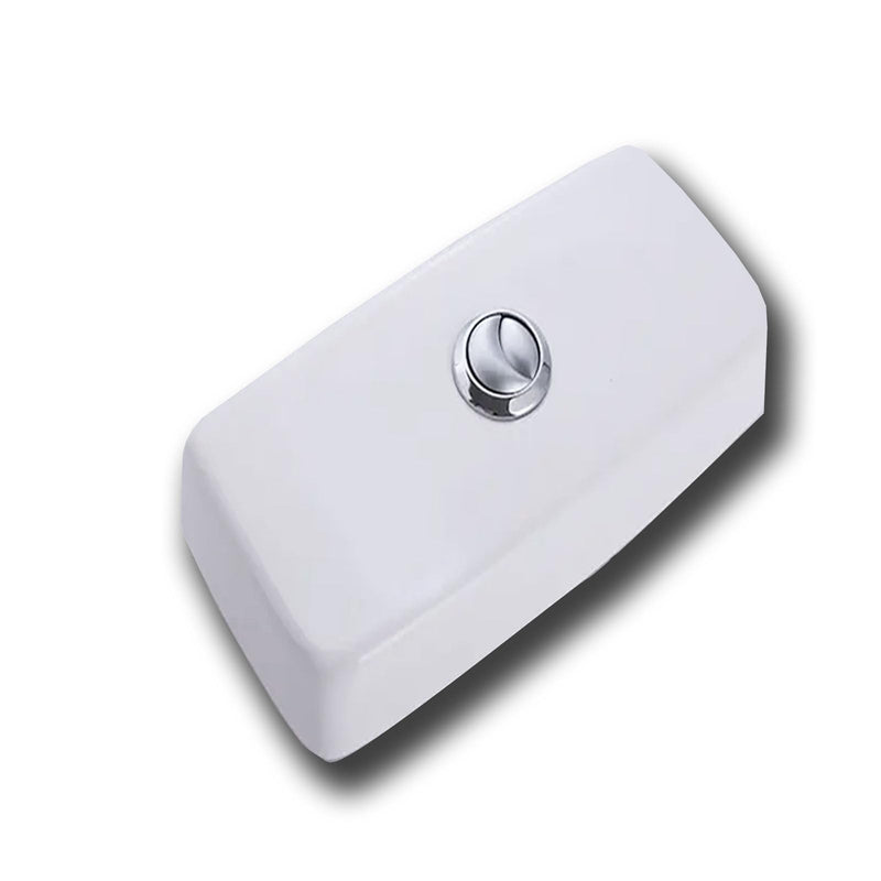 Dual Flushing Toilet Push Button Spare Parts, Top Toilet Button Replacement, Compatible with Geberit & Kohler, Satin Chrome, 1.5inch (38mm) Hole, Toilet Tank Lid (2-Pack) 38mm 2-pack