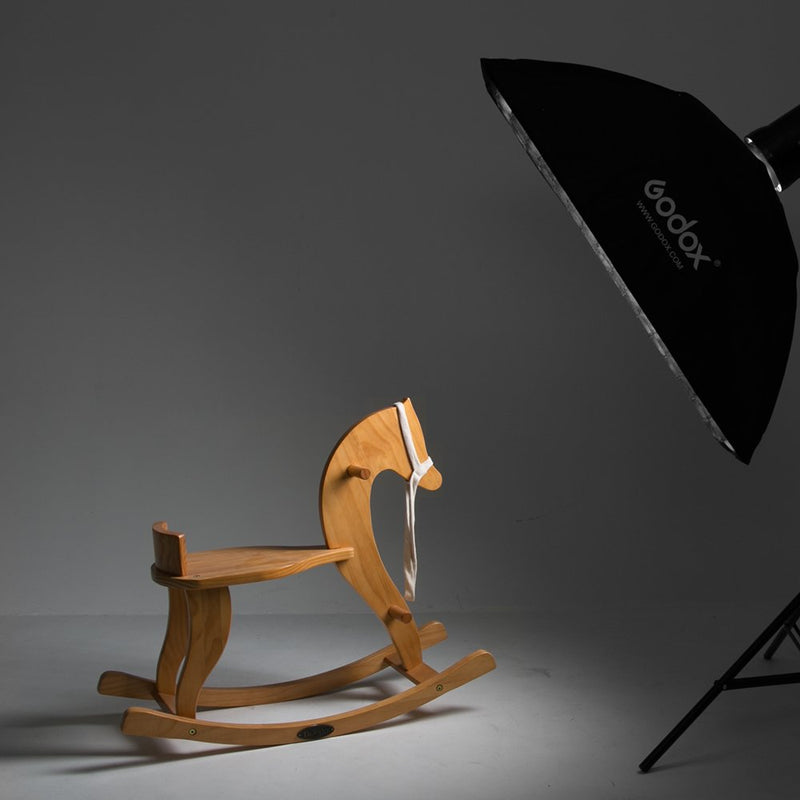Godox 9"x 35" 22x90cm Honeycomb Grid Strip Softbox for Photo Studio Bowens Mount Flash Lighting and S-Type Bracket Bowens Mount Holder for Speedlite FW22*90CM