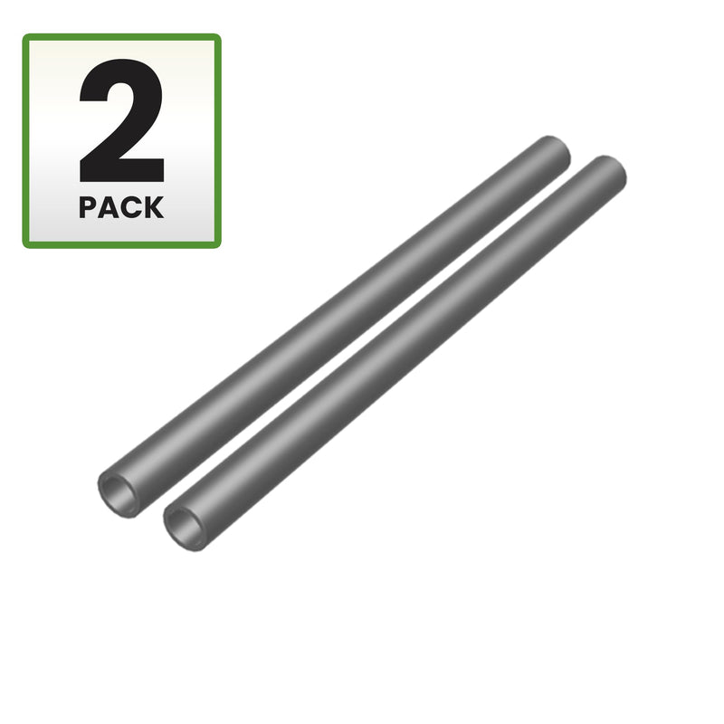 1/2" OD x 3/8" ID x 8" Long Steel Tube/Spacer (2 Pack) Metal Spacers Online Seamless Round Tubes/Spacers – Industrial Metal Tubing for DIY, Cutting, Welding, & Repairs Fits Screws and Bolts 3/8” 2
