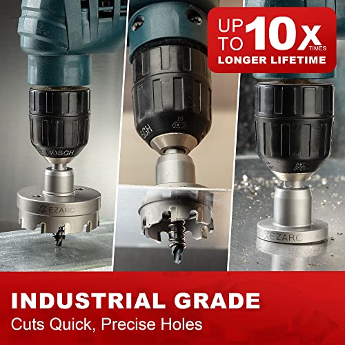 EZARC Carbide Hole Saw Heavy Duty, Hole Cutter for Stainless Steel, Sheet Metal 2-3/4" 70mm 2-3/4" | 70mm Single Pack