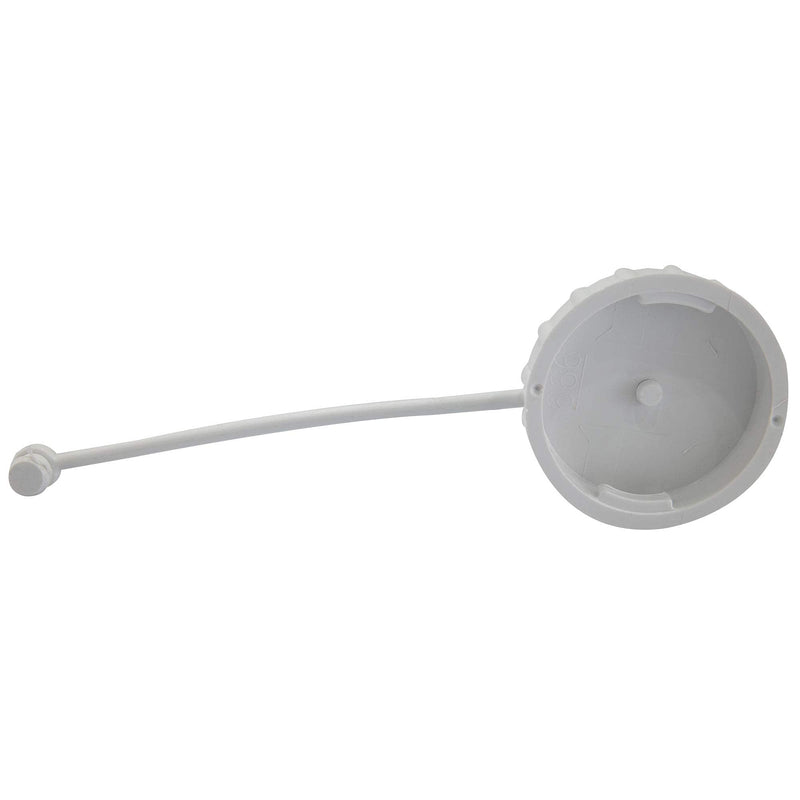 RecPro Fresh Water Fills Cap Only | 222PW-A Polar White or Black Cap and Strap (White) | Made in America 1 Count