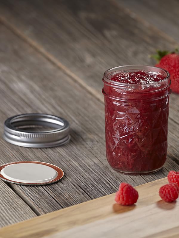 Ball Regular Mouth Lids for Glass Mason Jars, Used for Canning, Pickling, Juice, Jam, Jelly 12-Count, Pack of 8 (96-Lids Total) 12 Count (Pack of 8)