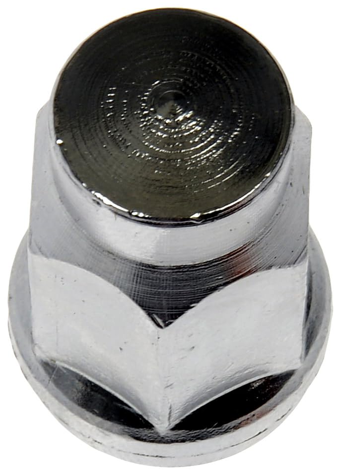 Dorman 611-094 Wheel Nut 1/2-20 Dometop - 3/4 in. Hex, 1-5/8 in. Length Compatible with Select Models, 10 Pack (OE FIX)
