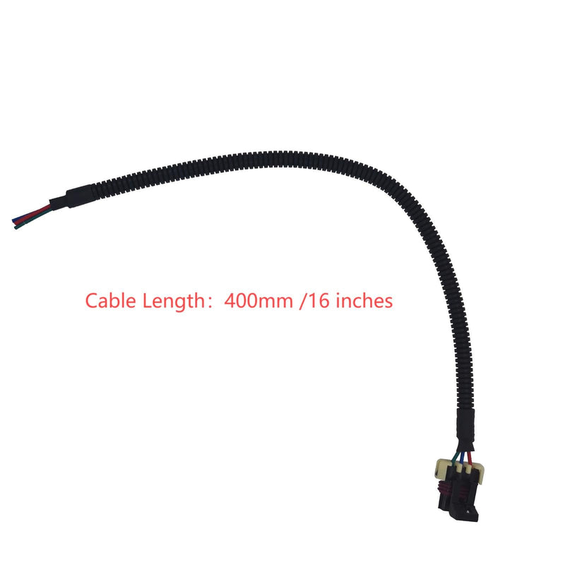 Low Coolant Level Sensor Wire Repair End Pigtail Connector Compatible with 2008-2017 Peterbilt and Kenworth Low coolant Sensor Replaces N9267001 Q21-6007S S-23845 S23845 904-7631