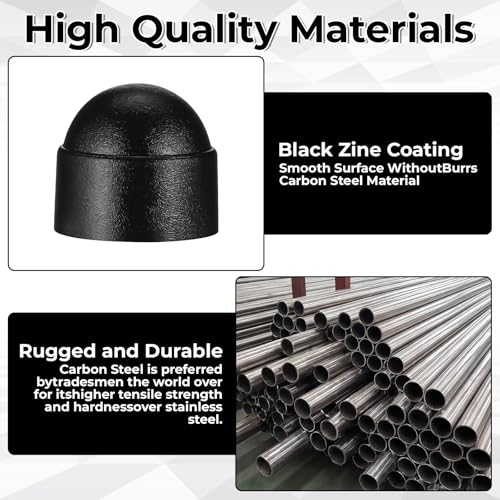 50Pcs Plastic Nut Cover M8×13mm Nut Cap