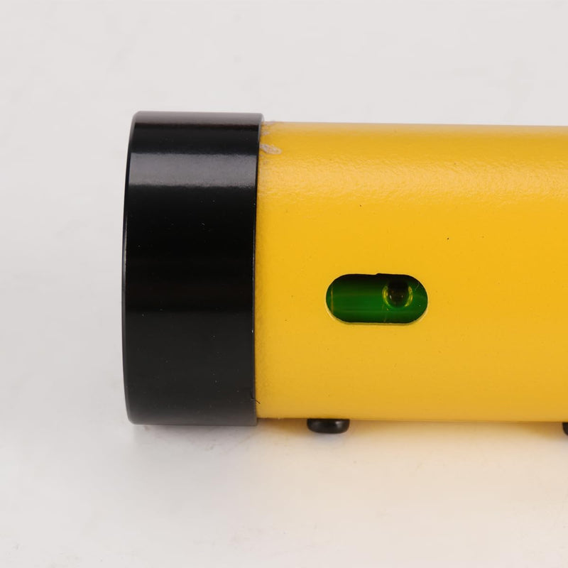 MOETER Hand Level 2.5X Pocket Sight Level for Surveying, Compact Hand Held Eye Level Sight Tool with Bubble Vial for Construction, Grading, Landscaping, and Outdoor Leveling Yellow