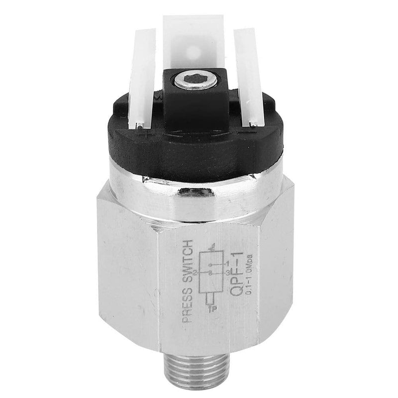 Pneumatic Adjustable Diaphragm Pressure Switch /8in NC/NO 0.1-1.0Mpa Switch Normally Open and Close Integrated