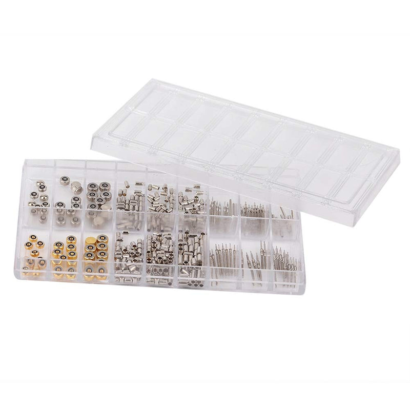 Watch Stem and Watch Crown Spare Parts, Watch Crown Tool, Watch Crowns Repairing Replacement Tool, Professional Watch Crown Tube Steam Set Watch Repairing Accessories Watches Parts