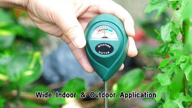 2 Pack 40cm Soil Moisture Meter, High Precision Garden Plant Moisture Meter