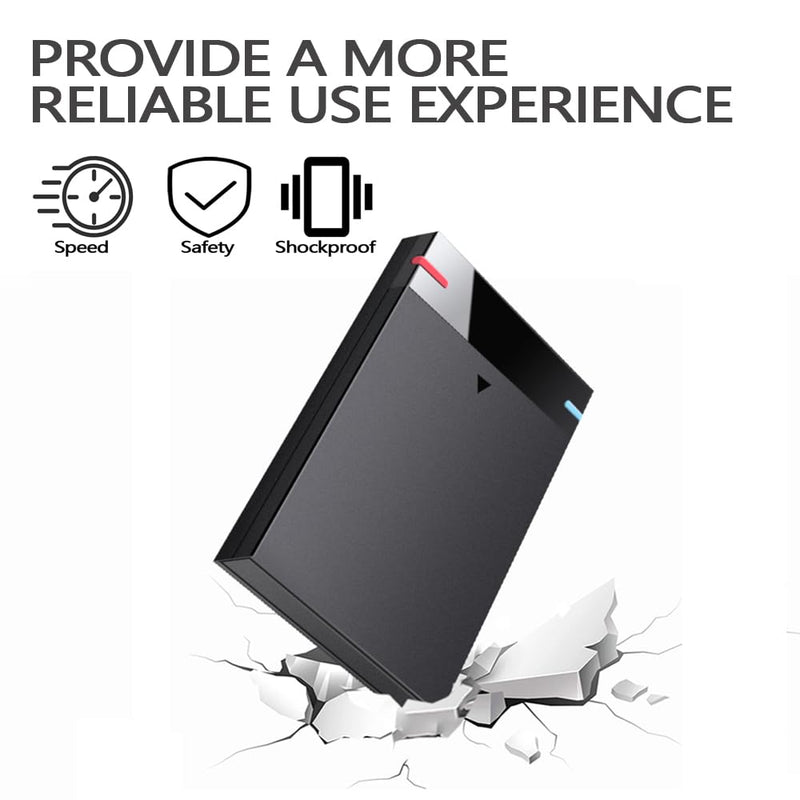 2.5'' 1TB Ultra Slim Portable External Hard Drive USB3.0 HDD Storage for PC, Desktop, Laptop, MacBook, Chromebook, Xbox One