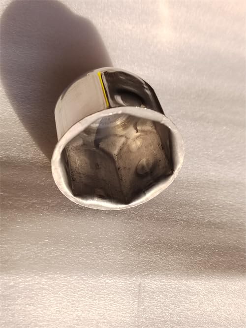 Stainless Steel Chrome Wheel Nut Cover 38mm 37.8 * 51 Push On Flanged Wheel Nut Cap of 10 Pcs
