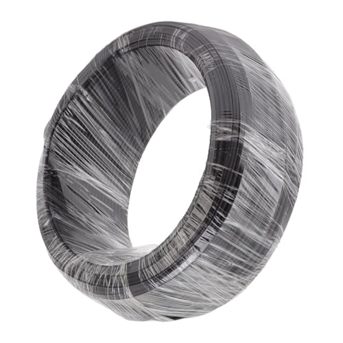 FOSA Bonsai Training Wire, Premium Aluminum Anodized Bonsai Wire for Shaping and Holding Branches, Rustproof Black 5.0mm Thick 500g Roll for Garden Horticulture