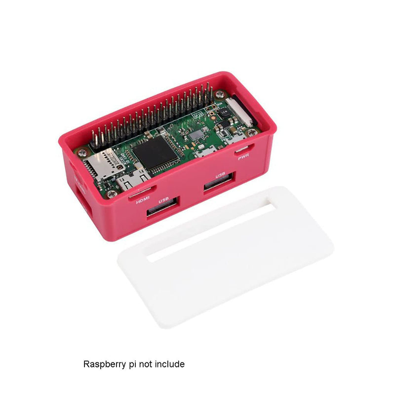 USB HUB Box Suitable for Raspberry Pi Zero Series, with USB HUB HAT (B) Inside, Includes 4X USB 2.0 Ports