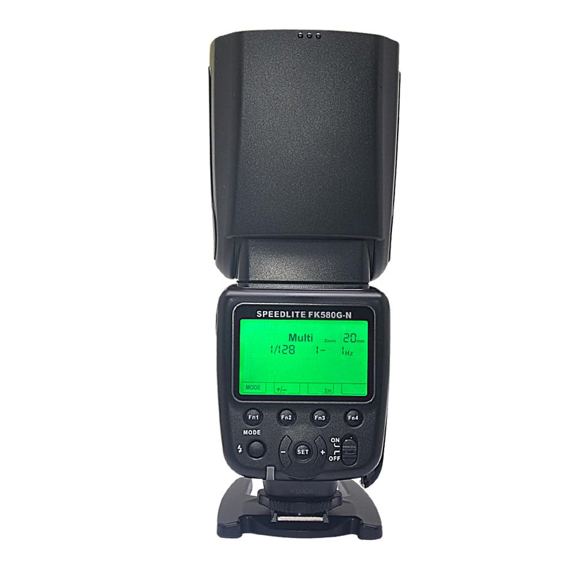 Mcoplus FK580G-N TTL HSS 1/8000s Professional Camera Flash Speedlite for Nikon Z5 Z6 Z7 Z8 Z9 Z30 Z50 Z6II Z7II Camera