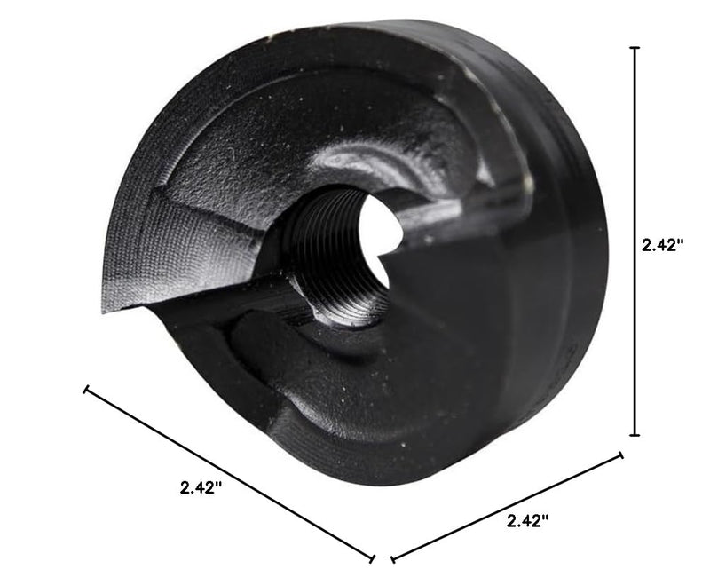 Klein Tools 53867 2.416-Inch Knockout Punch for 2-Inch Conduit 2.416-Inch Knockout Punch, 2-Inch Conduit