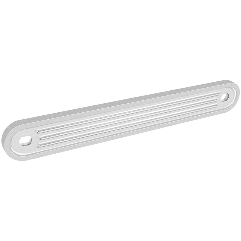 Camoo TSP-1 & TSP-2DP Transom Support Plate Kit for Top Bolt Holes Standard and Lower Bolt Holes Standard (12" x 2" & 15" X 2"), 3/8" Thickness Cast Aluminum, 2 Pack