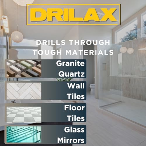 Drilax 5 7/8 in Diamond Hole Saw for Toilet Cutouts & Lighting 5-7/8 inch
