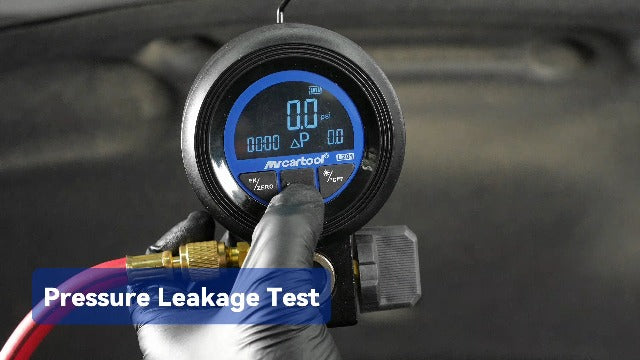 MR CARTOOL L201 Digital Manifold Gauge HVAC Charging Kit