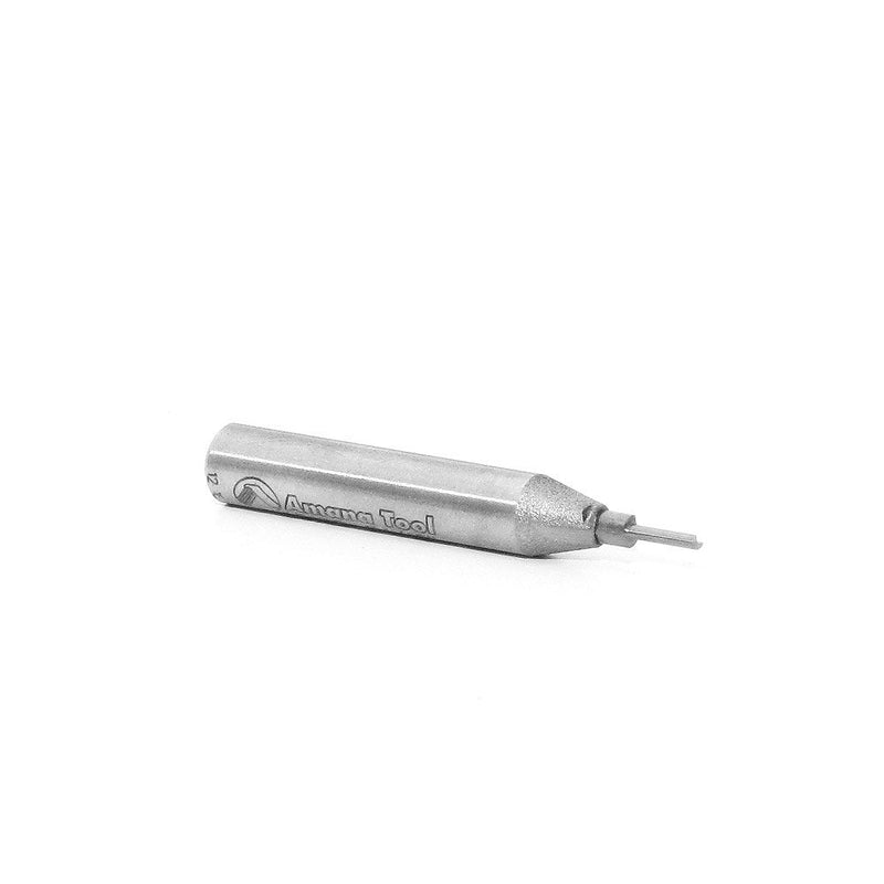 Amana Tool - 45190 Solid Carbide Cutting Edge Straight Plunge High Production 1/16 Dia x 3