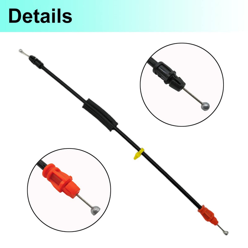 25880301 Front Left Right Side Door Locking Cable Door Handle Latch Release Cable for GMC Sierra 1500 2500 3500 for Chevrolet Silverado 1500 2500 3500