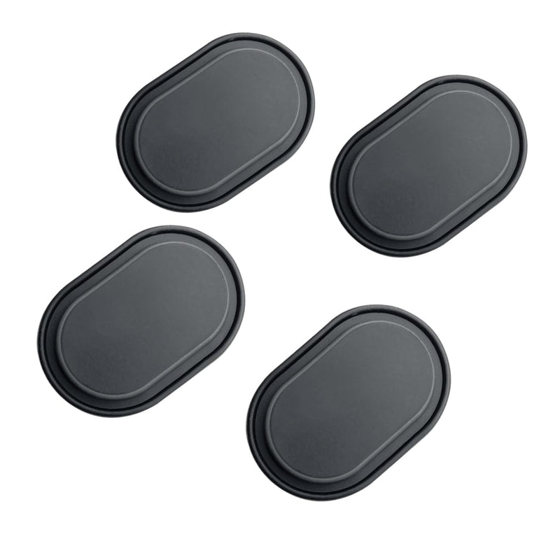 Floor Pan Drain Plug for Jeep Wrangler JK JL 2014-2025 and Gladiator JT 2020-2025,Floor Pan Body Plug for Jeep,4Pcs Black-4pcs
