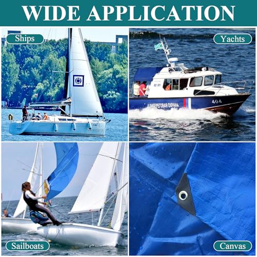 Supkiir 40 Sets Marine Grade Twist Lock Fasteners, Rust-Proof Coated Turn Button with Eyelet and Stud Mounting Screws, Alloy Tarp Grommet Fasteners for Marine Boats, RVs and Canvas Sailboats