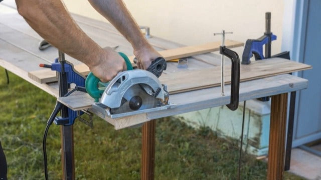 4 Pack 8 Inch C Clamps, Heavy Duty Steel, 5500 lb Force