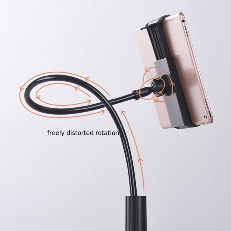 OHOO Tablet Holder for Bed, Flexible Tablet Stand Holder | Hands Free Adjustable Tablet Mount Clip, Compatible with iPad/Kindle 33.4 Inches