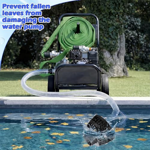 Novabright 1-1/2 Inch Suction Hose Strainer for Pool Pump, Intake Filter