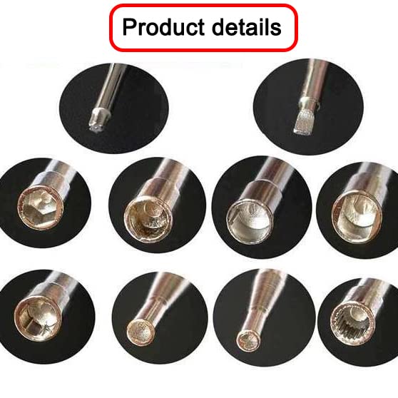 Pack of 10 Carburetor Adjustment Tool Screwdriver Kit for Most 2-Cycle Small Engine Trimmers, Chainsaws, and Leaf Blowers