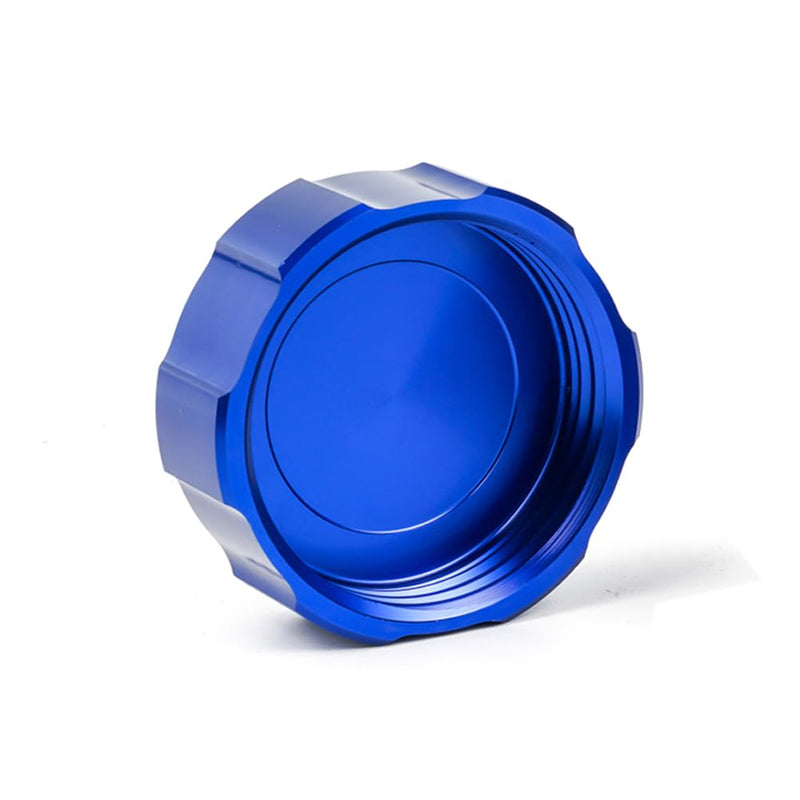 MOWOK For Suzuki GSX-R Gsxr 600 750 1000 GSX-R750 gsx-r600 gsxr1000 Motorcycle CNC aluminium alloy Front Brake Fluid Reservoir Protection Cover and Reservoir cap sock (Blue) Blue