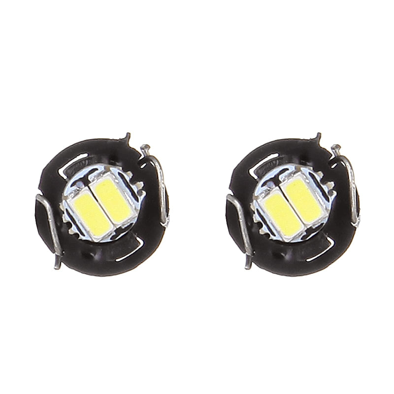 cciyu 20 Pack White T3 2-3014 SMD Neo Wedge LED Light Instrument Cluster Panel Lamps Gauge Bulbs