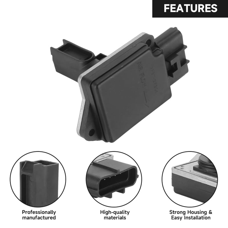 Mass Air Flow Sensor - MAF Sensor for Ford Escape 3.0L V6 2001-2007 & Explorer 4.0L V6 1999-2005 - Replace Part XF2F-12B579-AA
