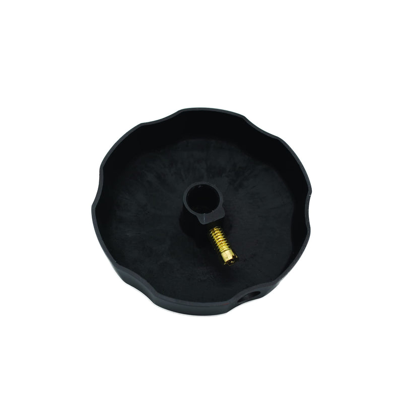 Westbrass European Style Trim for Cable Drive Bath Waste, Matte Black, D50TE-62 1 Pack