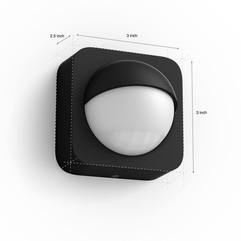 Philips Hue Outdoor Motion Sensor, 1 Pack, Automatic Dusk to Dawn, Sensor Turns Lights On When Motion is Detected, Requires Bridge, Works with Alexa, Google Assistant, and Apple HomeKit, Weatherproof