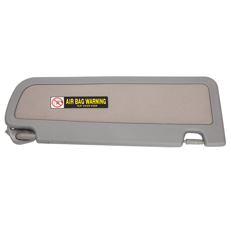 Left Driver Side Sun Visor Sunvisor Compatible with 2006 2007 2008 2009 2010 2011 06 07 08 09 10 11 Honda Civic Replaces# 83280-SNA-A01ZC, Light Gray Left Driver Side