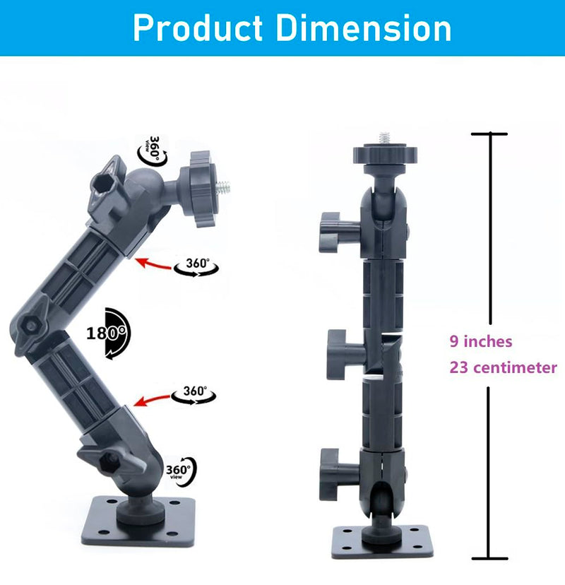 Webcam Wall-Mount, Ceiling-Holder Stand Compatible with Elgato Facecam-4K,MK.2,pro Webcams and Key Light Neo