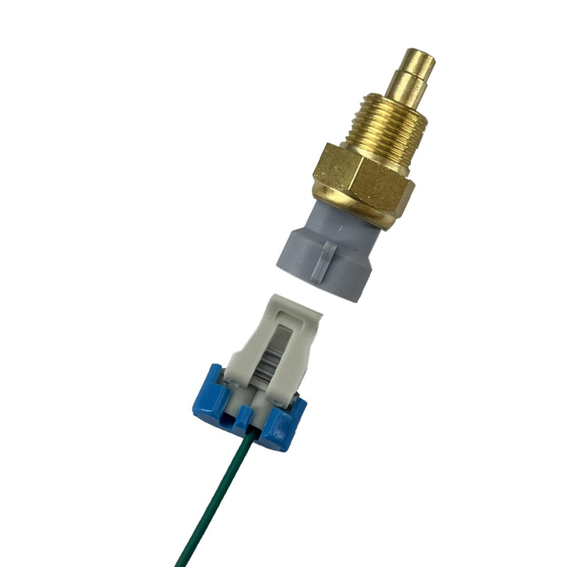 Engine Coolant Temperature Sender with Connector Plug Pigtail Wire Harness Compatible with Blazer Camaro Caprice Corvette Express C1500 Impala S10 Tahoe Jimmy Savana Yukon Regal 25037332