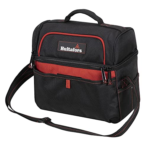 Hultafors Work Gear HT5540 Insulated Cooler Tool Bag, 3 Pockets, Stores 8 Beverage Cans, Heavy Duty Ballistic Polyester, Cooler Bag, Tactical Lunch Bag for Work