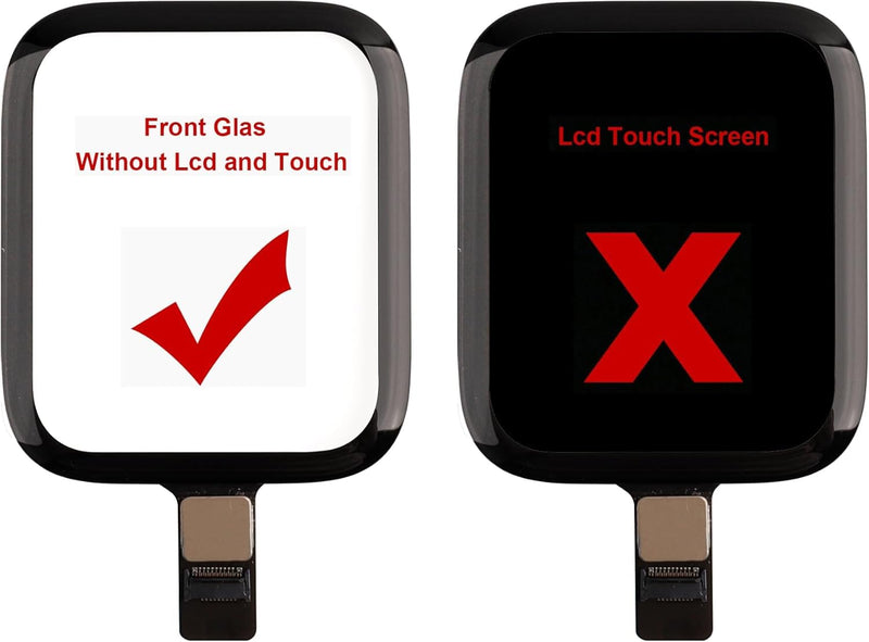 Duotipa Touch Screen Panel Digitizer Replacement for Apple Watch Series 5/SE/SE2 44mm with Repair Tools Kit.(No LCD Screen)