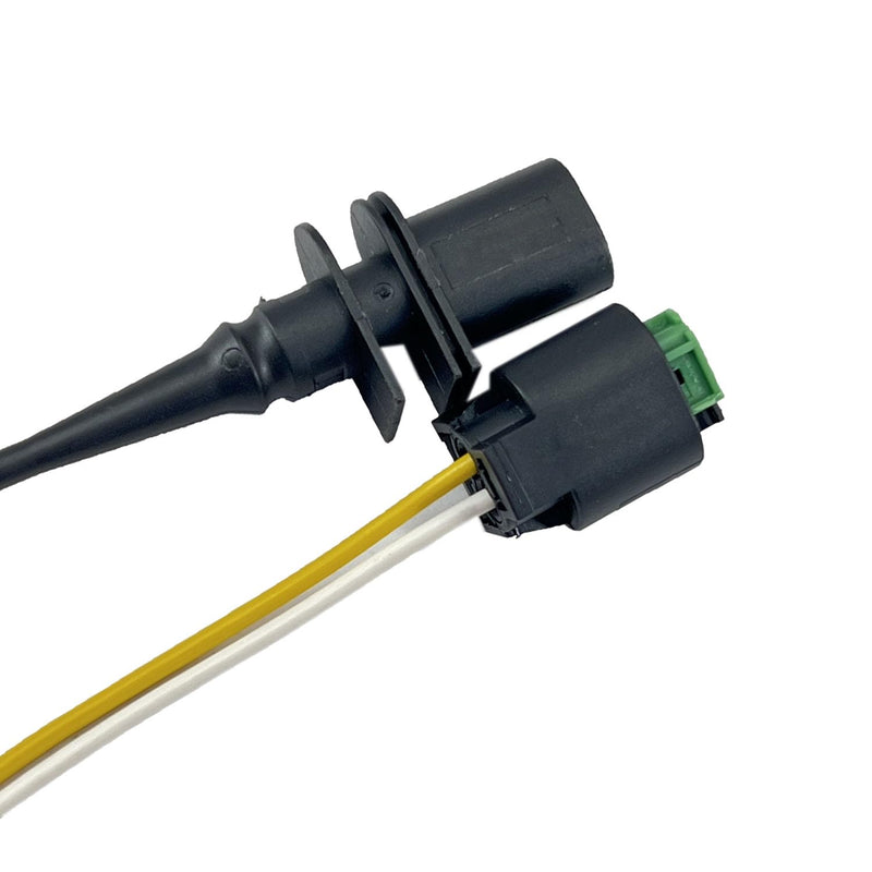 FainWan Ambient Outside Air Temperature Sensor with Connector Pigtail Plug 65816936953/65816905050 + 61132359999 Compatible with E46 E39 E38 X3 X5 Z4 1 3 4 5 6 7 Series