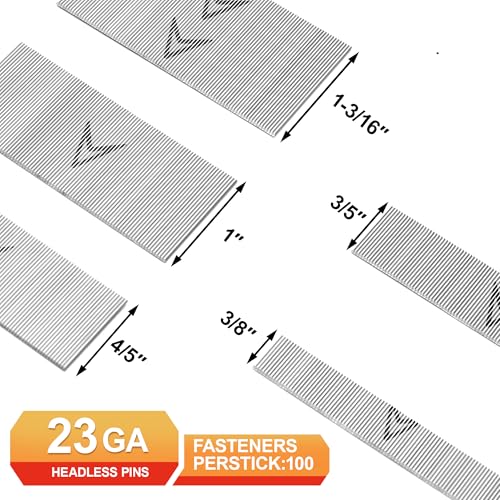 23 GaugePin Nails,3/8",3/5",4/5",1",1-3/16",10000pcs